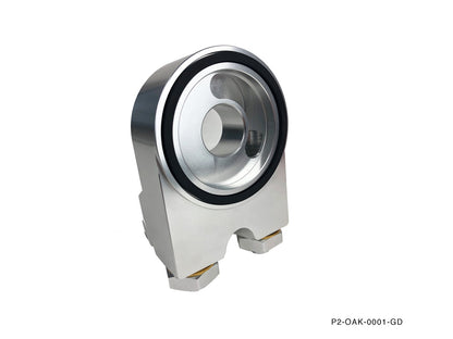 P2M - ADAPTADOR DE BLOCO DE FILTRO DE ÓLEO ANGULAR (P2-AOB0001-GD)