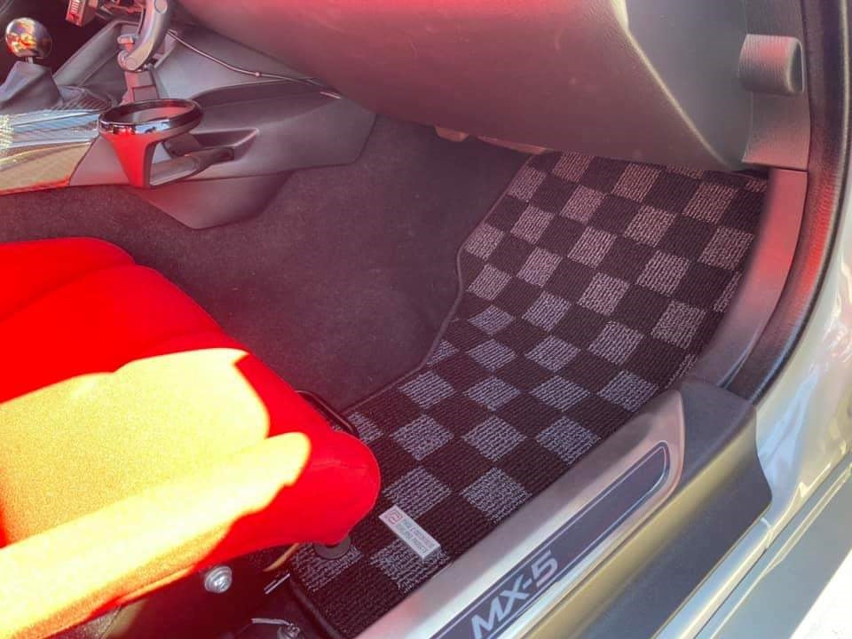 P2-CPTNDMIADG-TP - P2M Carpet Floor Mats - Mazda Miata ND (2016+)
