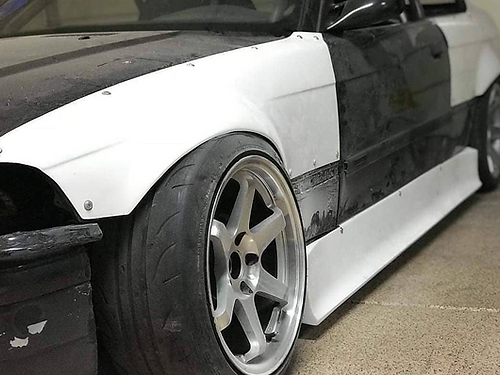 Big Duck Club - E36 Coupe Front Overfenders