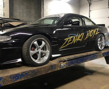 KBD - Nissan 240SX S14 Zenki 1995-1996 DM3 Kit de cuerpo completo de poliuretano de 4 piezas (37-6626)