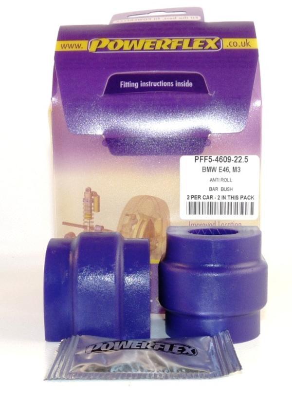 Powerflex USA - Buje de barra estabilizadora trasera BMW E46 M3 / Z4 - 22.5 mm