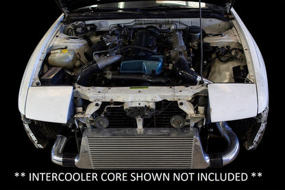Desempenho ISR - Kit de tubulação do intercooler de montagem frontal - Nissan 240sx 2JZ Swap (IS-2402JZICPIPEKIT)