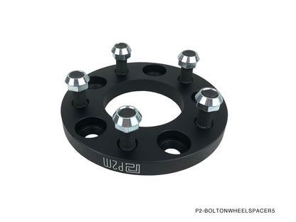 P2M - ESPACIADORES DE RUEDA DE 15 MM: 5X100 PCD / M12X1.50 STUD / 54.1 BORE (BWS-510050-15-54.1)