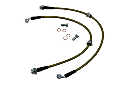 Desempenho ISR - Linhas de freio dianteiro em aço inoxidável - Nissan 240sx 89-98 (IS-NIS-1225FRTS)