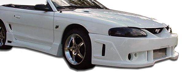 KBD - Ford Mustang 1994-1998 Spy 2 estilo 2 peças saias laterais de poliuretano (37-2278)