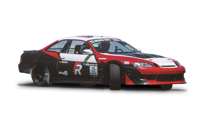 KBD - Lexus SC SC300 SC400 1992-2000 KBD estilo 4 peças de poliuretano 50 mm traseiro sobre pára-lamas (com extensões de tampa de combustível) (37-6055)