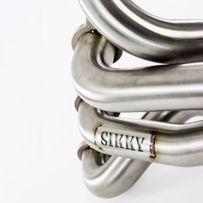 Sikky Manufacturing - BMW E30 LSx Swap Headers – 1 7/8″ 304 Stainless Steel (SM-HDR009SS)