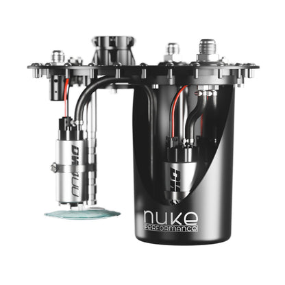 NUKE PERFORMANCE - Unidade CFC - Unidade de célula de combustível de competição de baixo perfil, com tanque de compensação de combustível integrado (150-05-201) 
