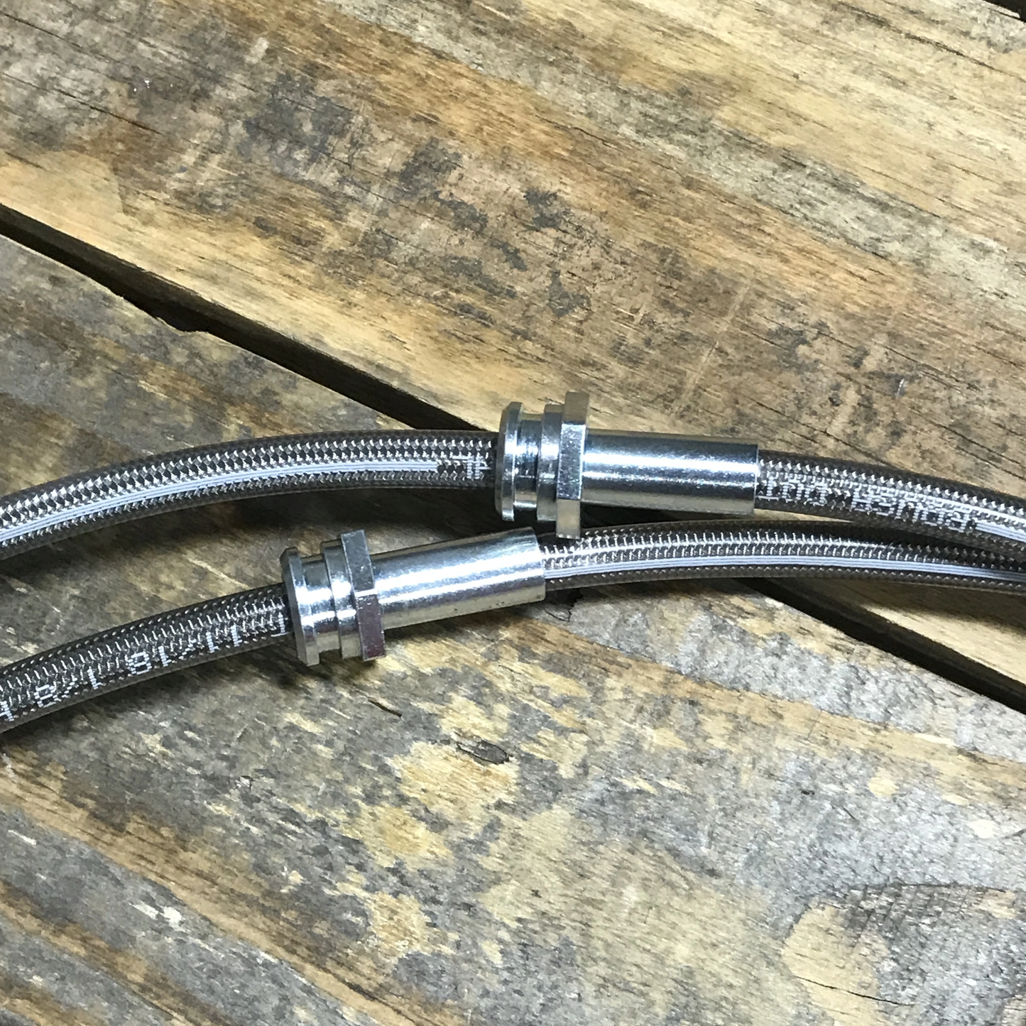 Speed ​​Shop Condor - Linhas de freio estendidas de aço inoxidável - Traseira E46