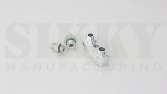 Sikky Manufacturing - LS1  AC Acompressor Adapter Fitting (SM-AC-ABK-LS1)