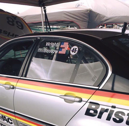 HARD Motorsport - BMW E46 SEDAN Janelas traseiras de policarbonato resistente à abrasão - PAR (E46RWINDW4D)