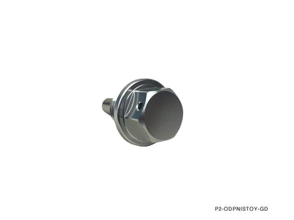 P2M - NISSAN / TOYOTA MAGNETIC OIL DRAIN PLUG (M12 X 1.25) (P2-ODPNISTOY-GD)