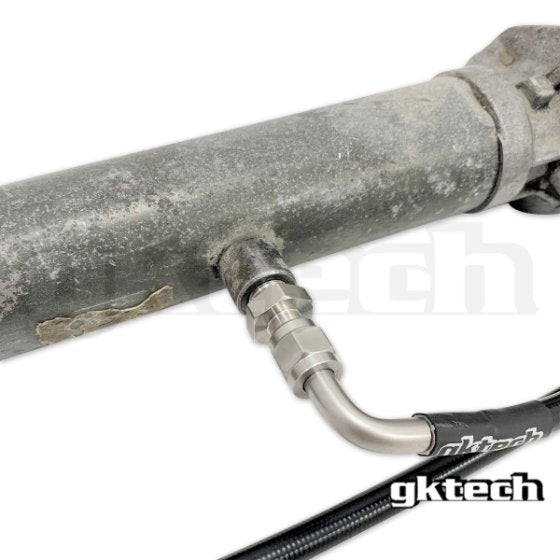GKTech - 240SX/SILVIA DIREÇÃO HIDRÁULICA SUBSTITUIÇÕES DE LINHA DURA (PAR) (S134PS-)