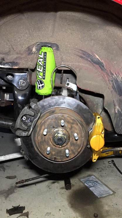 Synergy Race Development - 99-04 Mustang IRS Z32 Dual Caliper Bracket kit