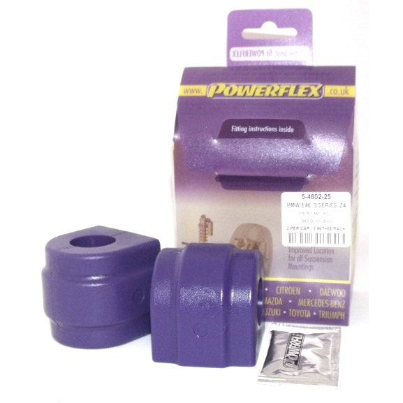 Powerflex USA - BMW Z4 / E60 / E61 / E39 Buchas da barra estabilizadora dianteira - 25 mm