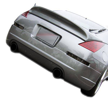 KBD - Nissan 350Z 2003-2008 ING Estilo Labio trasero de poliuretano de 1 pieza (37-2121)