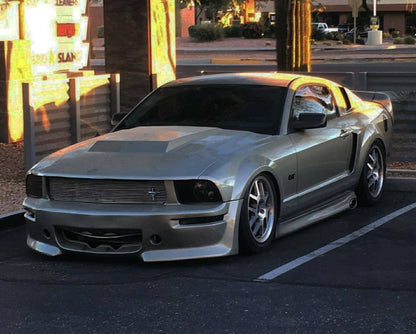 KBD - Ford Mustang 2005-2009 Eleanor Style Kit de cuerpo completo de poliuretano de 4 piezas (37-2028)