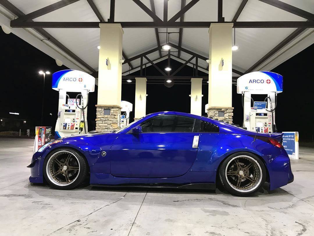 KBD - Nissan 350Z 2003-2008 357Mag Estilo Faldones laterales de poliuretano de 2 piezas (37-6084)