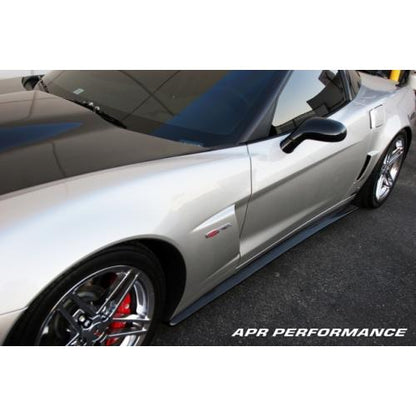 APR Performance - Chevrolet Corvette C6 Z06 Side Rocker Extensions 2006-Up (Fits Z06 and Grand Sport) (FS-208008)