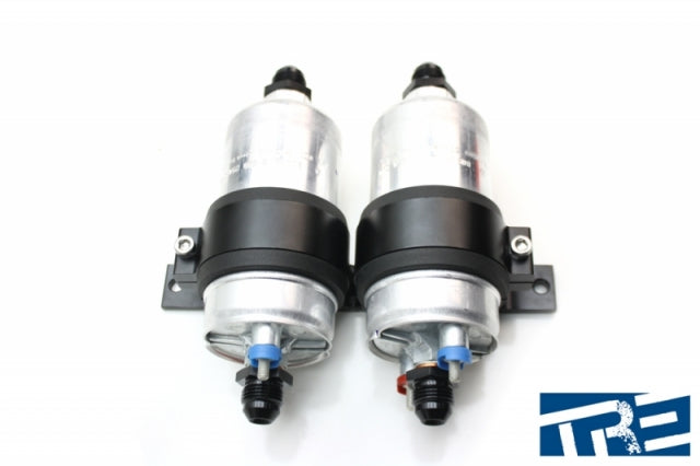 TRE - Suporte de bomba de combustível duplo Treadstone para Bosch 044 (044DBR)