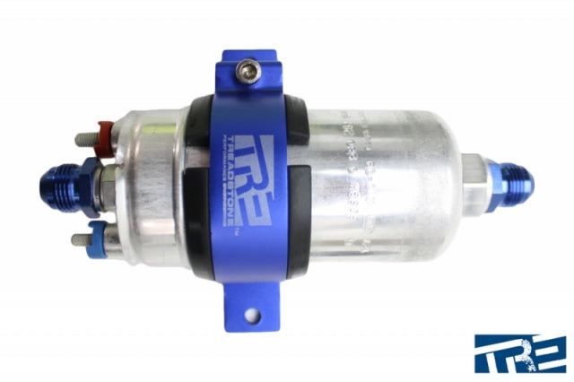 TRE - Suporte de bomba de combustível de alumínio Treadstone para Bosch 044 (044BR-BLK)