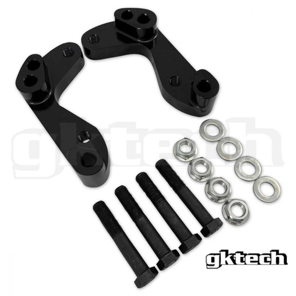 GKTech - Z32/R32/S14/S15 CALIPER BRACKET TO SUIT 350Z/G35 BREMBO ROTORS