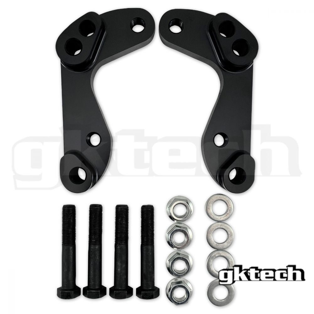 GKTech - Z32/R32/S14/S15 CALIPER BRACKET TO SUIT 350Z/G35 BREMBO ROTORS