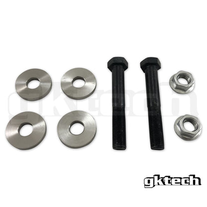 GKTech - S13/S14 240SX/R32/R33/R34/Z32 KIT DE BLOQUEO EXCÉNTRICO (COCHES EQUIPADOS CON HICAS) (S132-BOLT)