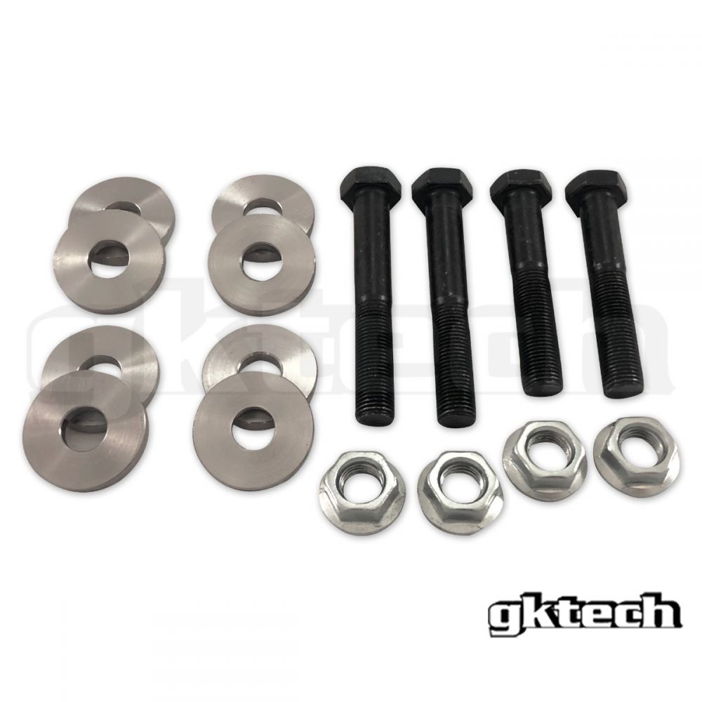 GKTech - S14/S15/R33 ECCENTRIC LOCKOUT KIT (NON HICAS) (S145-BOLT)