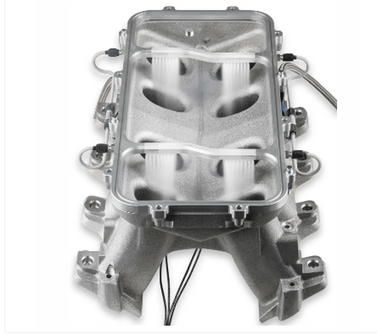 Nitrous Oxide System - NOS Dry Nitrous Injector Plate for GM LS with Holley Hi-Ram Intake Manifold (12535NOS)
