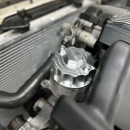 Race German -  M52/M54 Aluminum Oil Filter Housing Cap