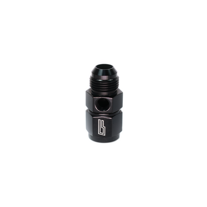 ColorFittings - Pressure Gauge Adapter8AN to 8AN w/ 1/8" port