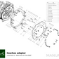PMC Motorsport - Gearbox Adapter Plate GM Chevrolet LS LM LT - BMW M57N M57N2 N54 (F0M57-LS)