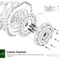 PMC Motorsport - STAGE 2 GM Chevrolet LS - BMW M57N HGD JGA - 228mm / 8.98" (S2-LS-HGD-019)