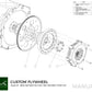 PMC Motorsport - RACE STAGE 2 Toyota JZ - BMW M57N HGU HGK / N54 - 184mm 7.25" (P) (RS2-JZ-HGU-184P)