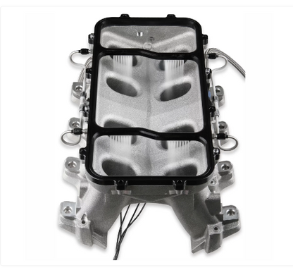 Nitrous Oxide System - NOS Dry Nitrous Injector Plate for GM LS with Holley Hi-Ram Intake Manifold (12535BNOS)