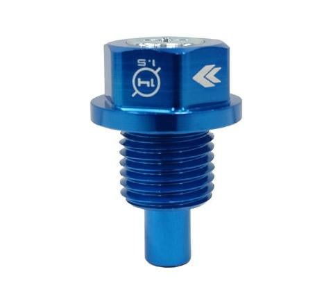 NRG - M14 X 1.5 Blue Magnetic Oil Drain Plug - Universal (NOP-100BL)
