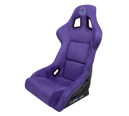 NRG Innovations Prisma Ultra Bucket Seat (Purple Alcantara)