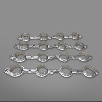 HGK Racing -  Billet Exhaust Manifold Flange Set For Inconel Headers