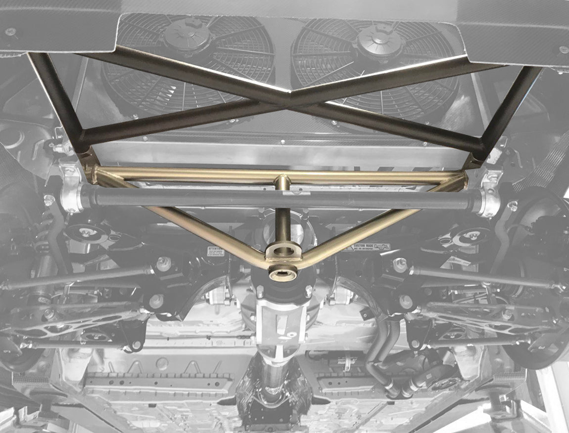 HGK Racing - E92 Set of Aluminum Crashframe And Steel Triangle For Car Lifting [Lightweight Version]
