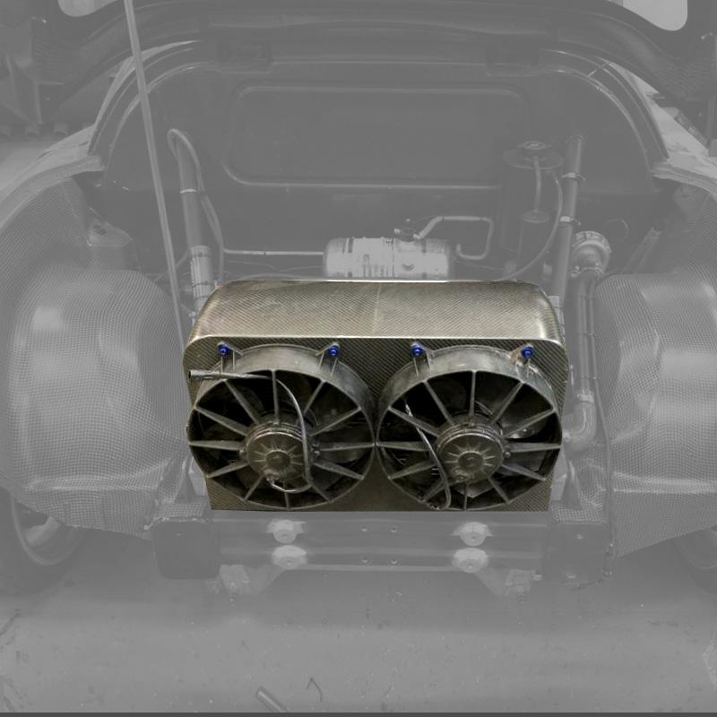 HGK Racing - Corvette C6 Rear Mounted Radiator Kit – Drift HQ