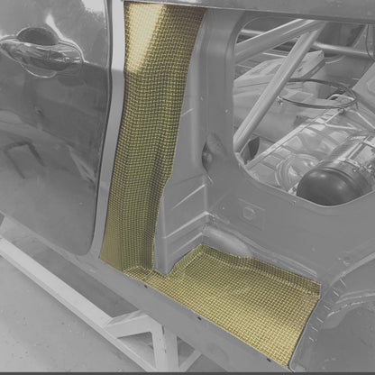HGK Racing - E92 Rear Fenders (Anti-Smoke Inserts) Set [Carbon Kevlar]
