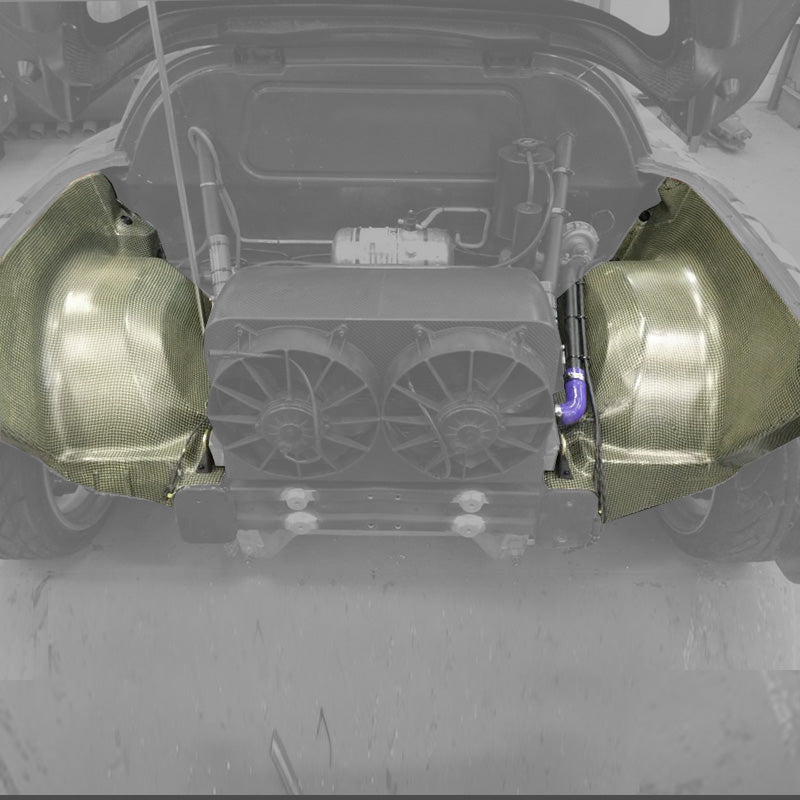 HGK Racing -  Corvette C6 Rear Wheel Cover Set