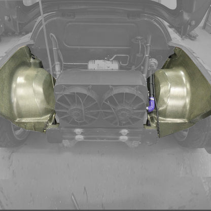 HGK Racing -  Corvette C6 Rear Wheel Cover Set