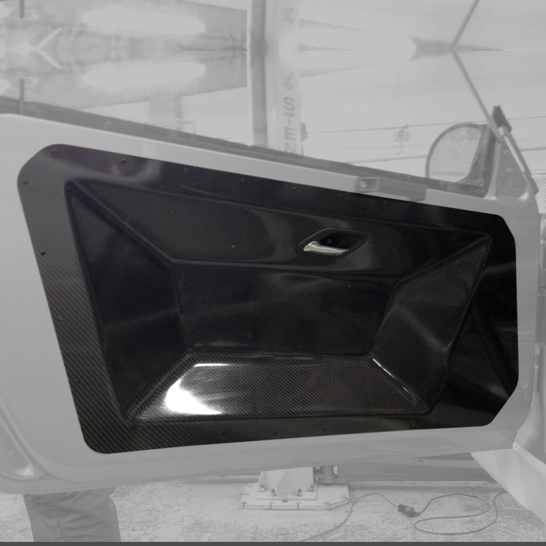 HGK Racing - E46 Door Inner Panel Set [Carbon Fiber]