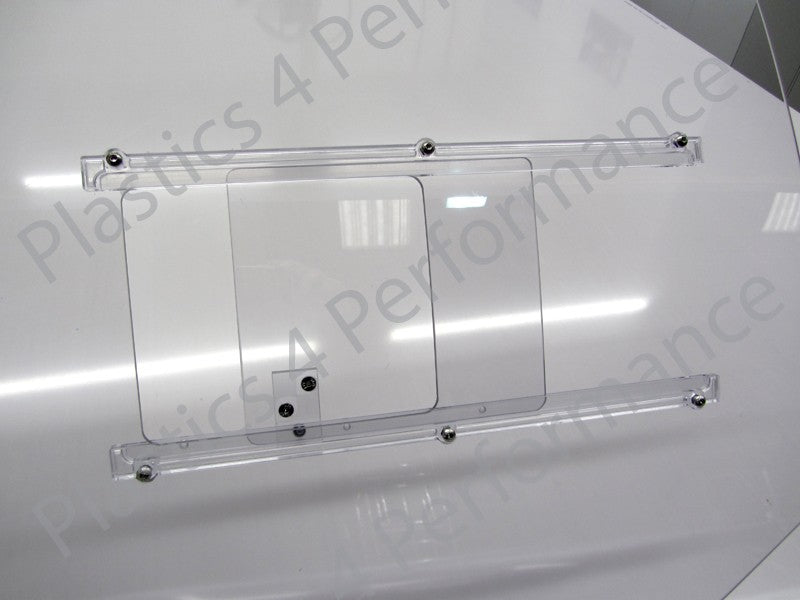 HGK Racing -  F22 Carbon Fiber Window Frame Set [detachable]