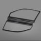 HGK Racing -  F22 Carbon Fiber Window Frame Set [detachable]