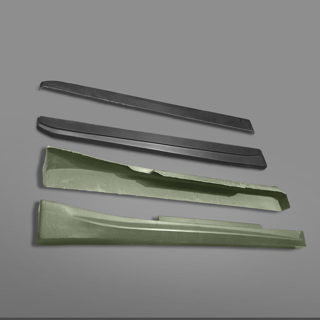 HGK Racing -  F22 Sideskirt Splitters