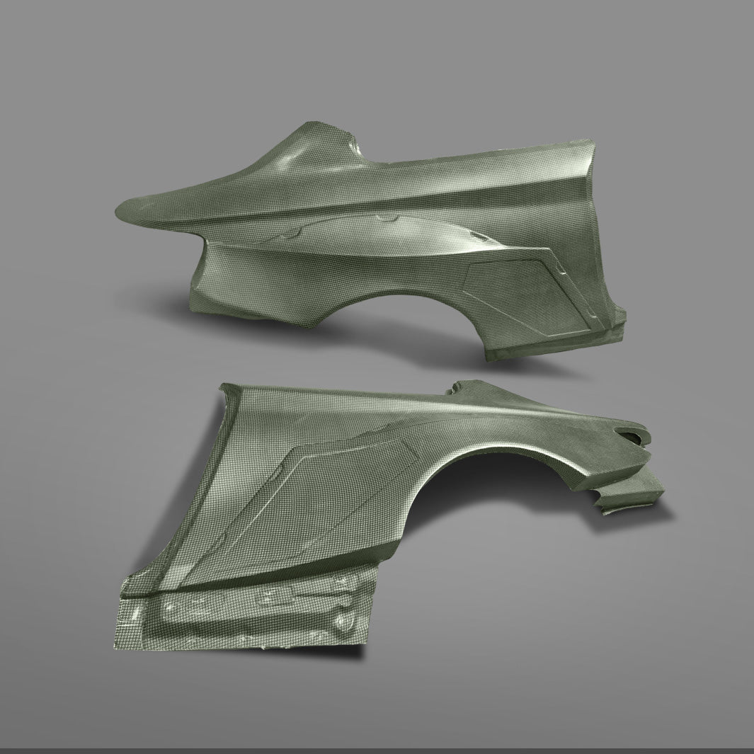 HGK Racing - F22 Rear Fenders