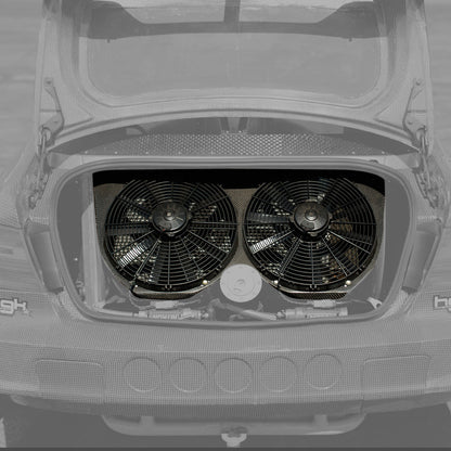 HGK Racing - Universal Radiator Twin Core Dual Pass